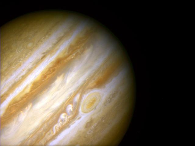 Jupiter,     Jupiter is the fifth planet from the Sun and the largest in the Solar System. It is a gas giant with a mass nearly 