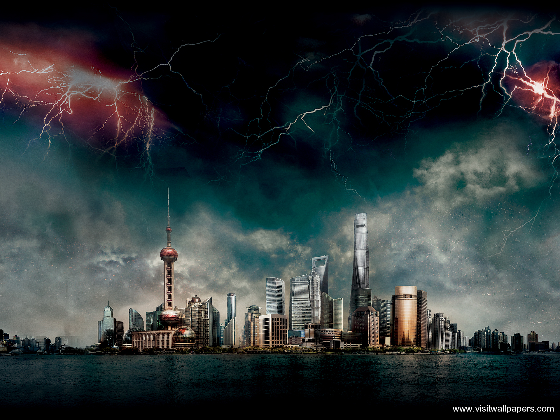 Lightening_Striking_Shanghai_1