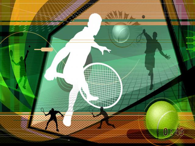 tennis ball match
