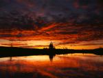 Sky Reflection on a Lake, Northwest Territories