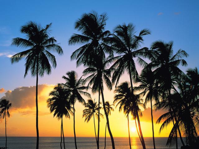 St. Lucia at Sunset
