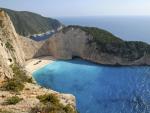 Wreckage Beach, Island of Zakynthos, Greece