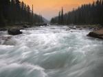 Mistaya River, Icefields Parkway, Banff National Park, Alberta, Canada
