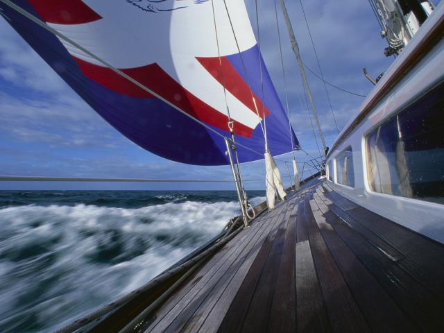 Sailing in the Bahamas