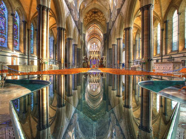 Salisbury Cathedral, Wiltshire, England