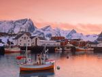 Village of Hamnoy, Moskenes Island, Lofotens, Norway