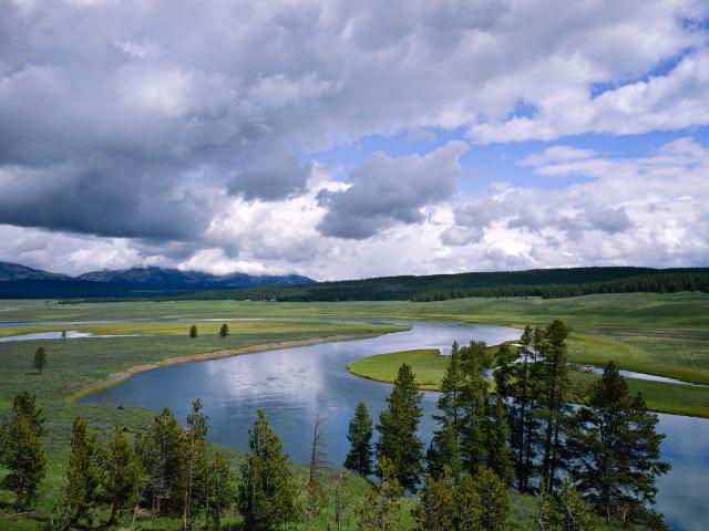 Yellowstone River, Yellowstone National Park, Wyoming