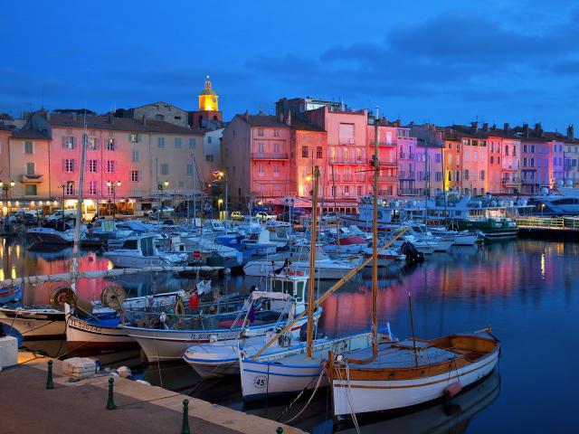 Marina at Twilight Saint-Tropez France