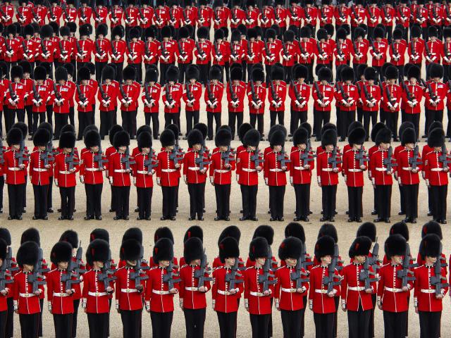 Trooping the Colour London England