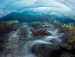 Ice Cave Three Sisters Range Oregon