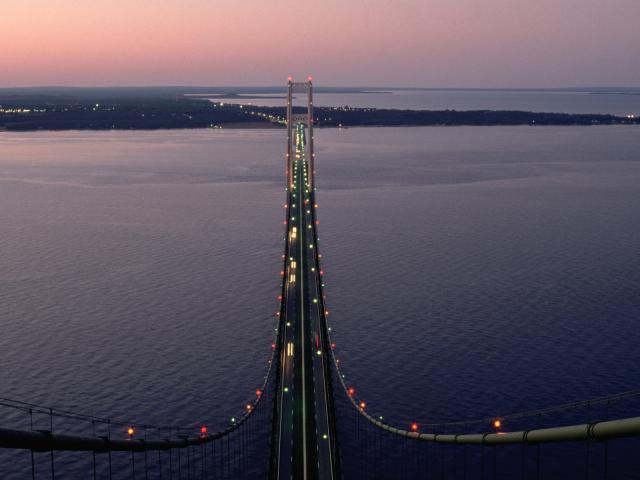 Mackinac Bridge Mackinac County Michigan
