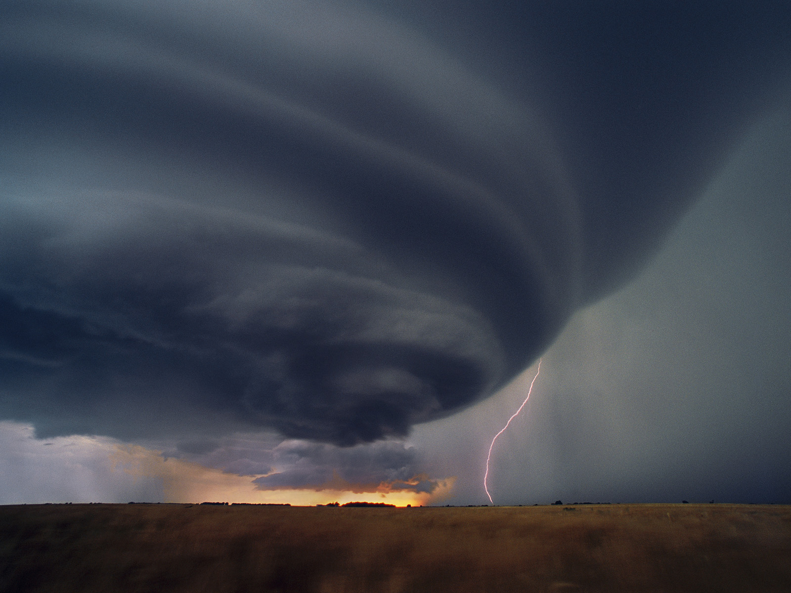 Supercell Thunderstorm Kansas