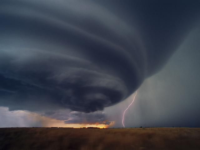 Supercell Thunderstorm Kansas