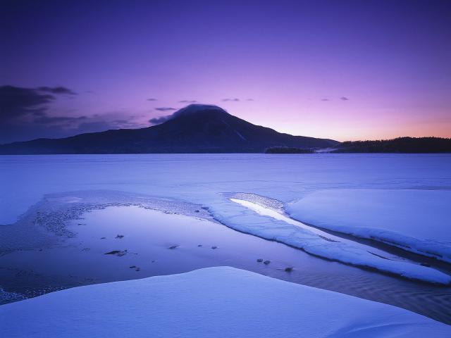 Akan National Park in Winter Hokkaido Japan