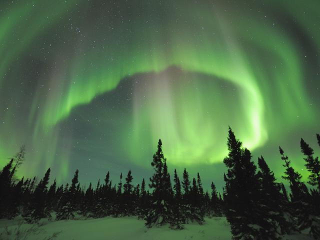 Aurora Borealis Manitoba Canada