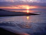 Sunset Over Lake Michigan, Warren Dunes State Park, Michigan