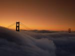 Marine Layer and the Golden Gate Bridge, San Francisco, California
