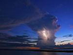 Evening Storm, Lake Victoria, Nyanza Province, Kenya