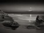 Full Moon Rising, Lucy Vincent Beach, Chilmark, Massachusetts