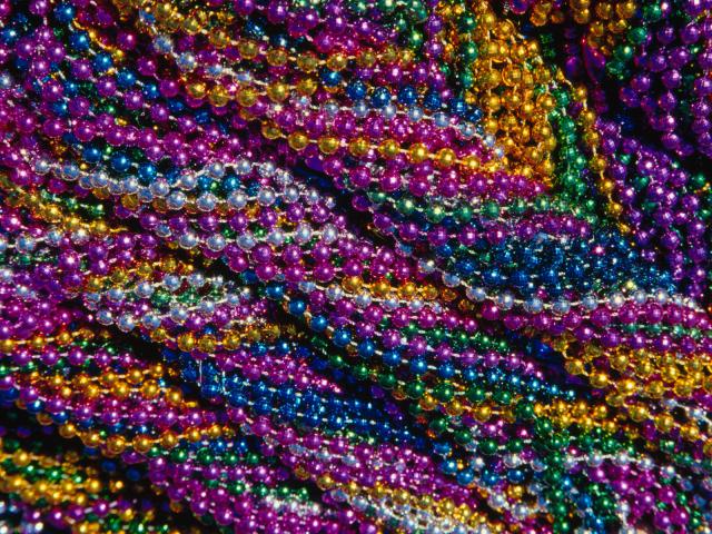 Mardi Gras Beads, New Orleans, Louisiana