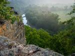 Morning Fog, Narrows of the Harpeth State Park, Tennessee