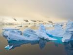 Iceberg at Twilight Booth Island Antarctica
