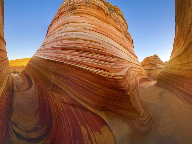 Sandstone Formations at Coyote Buttes Paria Canyon-Vermilion Cliffs Wilderness Arizona