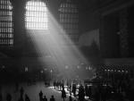 Sunbeams Shining into Grand Central Station Manhattan New York