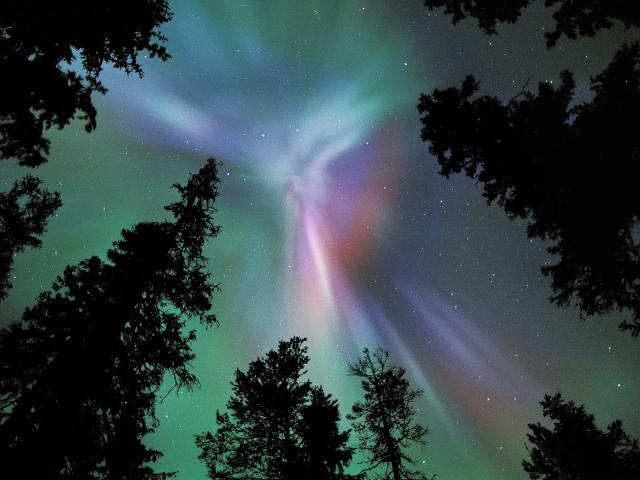 Aurora Borealis Northern Finland