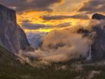Yosemite Valley at Dawn, California