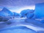 Blue Icebergs Iceland