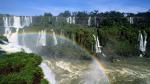 Rainbow Over Iguazu Falls