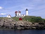 Nubble Lighthouse, Neddick Point, York Beach, Maine